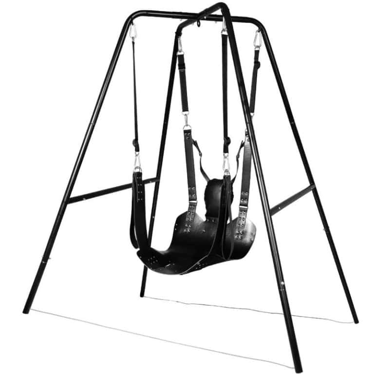 Balançoire Sexuelle Bondage BDSM Berlin - Noir - Métal Et PE - Neuf - Pour Couple Adulte
