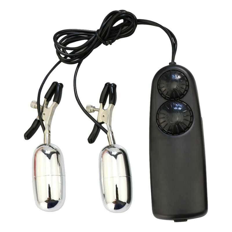 Pinces à Tétons BDSM En Métal Violet - Sextoy Fétish, Neuf